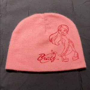 Bratz pink beanie